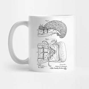 Boxing Glove Vintage Patent Hand Drawing Mug